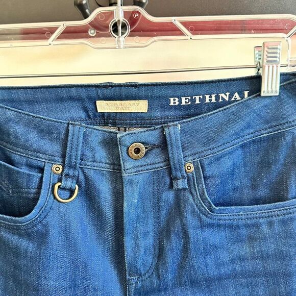 Burberry Bethanal Flare Denim Blue Jeans Bell Bottoms Size 25 - Picture 4 of 8